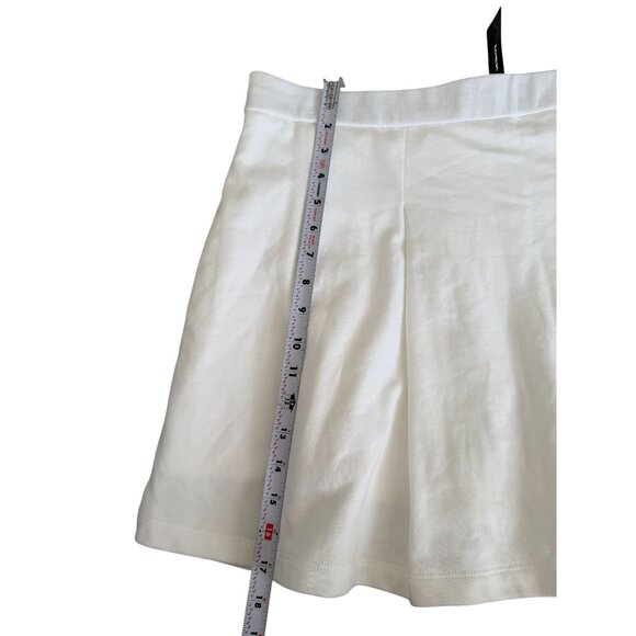 EXPRESS Women's White Sweatskirt Active Skort Size XL NEW NWT - Picture 4 of 9